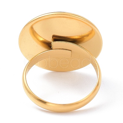 Ion Plating(IP) 304 Stainless Steel Finger Rings Components STAS-P291-02F-G-1