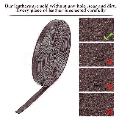 Flat PU Imitation Leather Cord LC-WH0006-05E-01-1