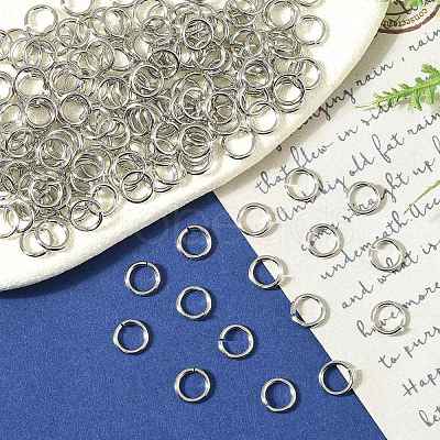 SHEGRACE Brass Open Jump Rings XGR0077P-11P-1