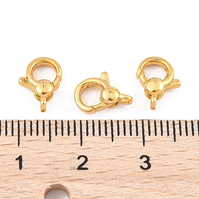 SHEGRACE Brass Lobster Claw Clasps XGR0093G-159G-1