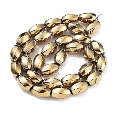Synthetic Non-magnetic Hematite Beads Strands G-P545-G02-01C-1