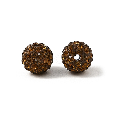 Pave Disco Ball Beads RB-H258-10MM-220-1