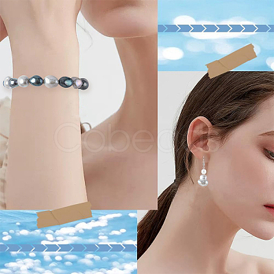 10Pcs Natural Cultured Freshwater Pearl Beads PEAR-YW0001-02B-1