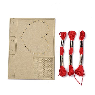 DIY String Art Kit Arts and Crafts for Children DIY-P014-B04-1