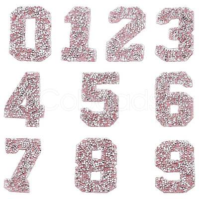 Glitter Hotfix Rhinestone DIY-WH0183-08C-1