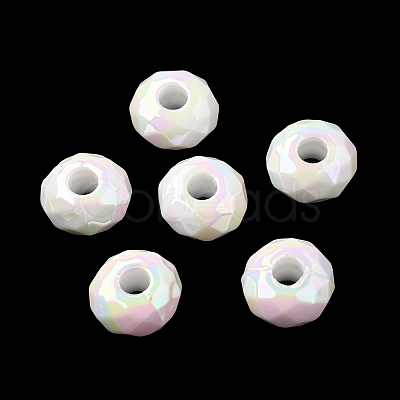 Opaque Acrylic Beads SACR-D005-02-1