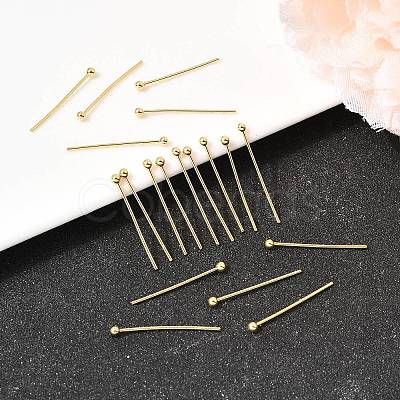 SHEGRACE Brass Ball Head Pins XGR0086G-28G-1