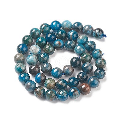 Natural Apatite Beads G-E481-05-8mm-01-1