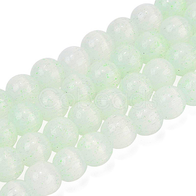 Glass Imitation Cat Eye Beads Strands GLAA-N074-03A-03-1