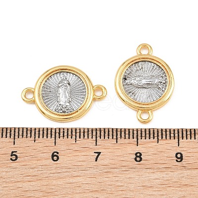 Brass Connector Charms KK-CBA56CE-04GP-1