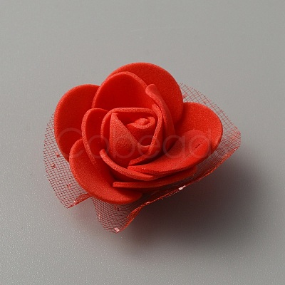 3D Foam Rose Ornament Accessories DIY-WH0304-623D-1