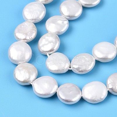 Natural Keshi Pearl Beads Strands PEAR-S018-07C-1