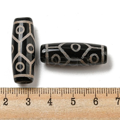 Tibetan Style dZi Beads Strands G-P526-B06-1