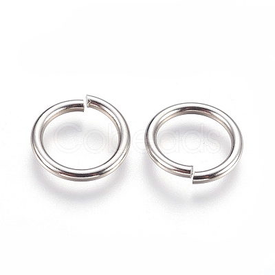 Tarnish Resistant 304 Stainless Steel Saw Cut Open Jump Rings STAS-P212-25P-15-1