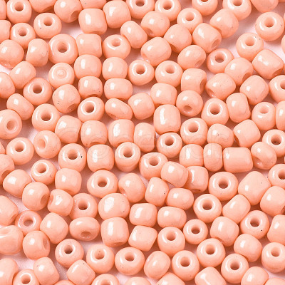 6/0 Glass Seed Beads SEED-S058-A-F414-1