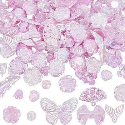 100G Plastic Pendants & Beads & Decoden Cabochons OHAR-SC0002-99A-1