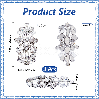 4Pcs Glass Clothing Patches PATC-CY0001-48A-1