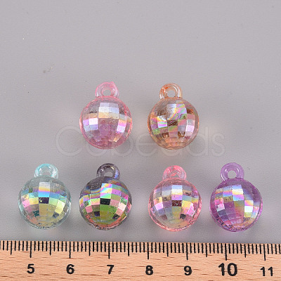 Transparent Acrylic Beads X-TACR-S154-44C-1