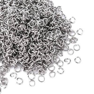 Tarnish Resistant 304 Stainless Steel Open Jump Rings STAS-E011-4x0.7mm-1