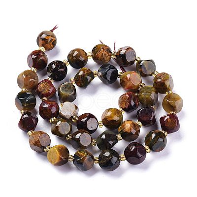 Natural Pietersite Beads Strands G-A030-B14-10mm-1