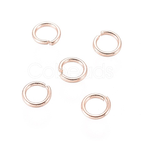 304 Stainless Steel Open Jump Rings STAS-O098-01RG-01-1