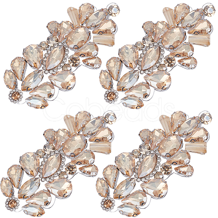 4Pcs Glass Clothing Patches PATC-CY0001-48B-1