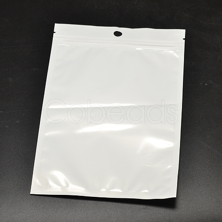 Pearl Film PVC Resealable Packaging Bags OPP-L001-02-8x13cm-1