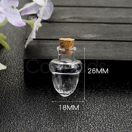 Clear Glass Bead Containers PW-WG33348-05-1