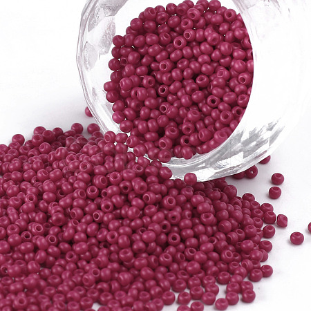 11/0 FGB Grade A Baking Paint Glass Seed Beads X-SEED-N001-A-1058-1