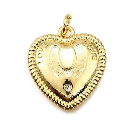 Brass Pendants KK-K401-01B-G-1