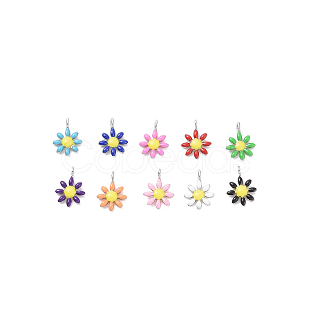 304 Stainless Steel Charms X-STAS-F280-01P-M-1