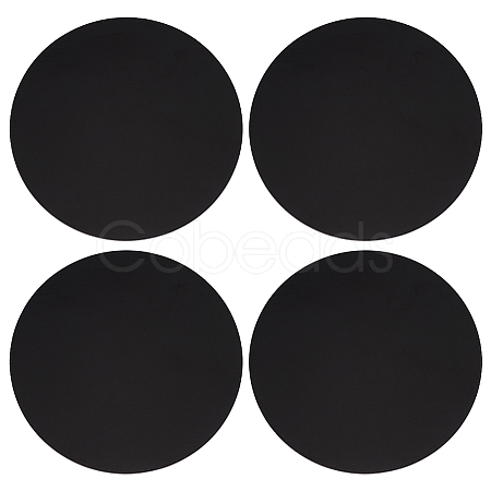 Flat Round Acrylic Chassis Display Pedestals DIY-FG0005-55D-1