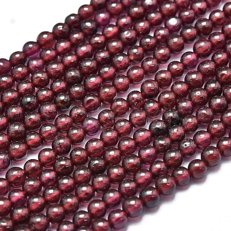 Natural Garnet Beads Strands G-K305-08-A-1