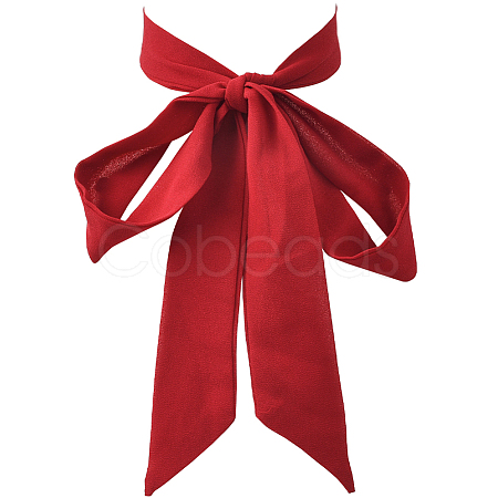 2Pcs Chiffon Ties for Women AJEW-SP0003-52B-1