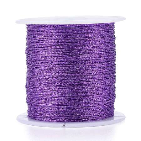 Polyester Braided Metallic Thread OCOR-I007-B-12-1
