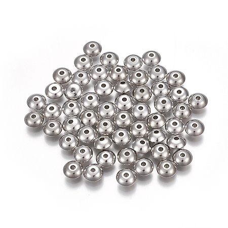 Tarnish Resistant 304 Stainless Steel Spacer Beads LS-STAS-E132-04P-1