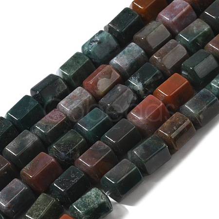 Natural Indian Agate Beads Strands G-R015-A06-1