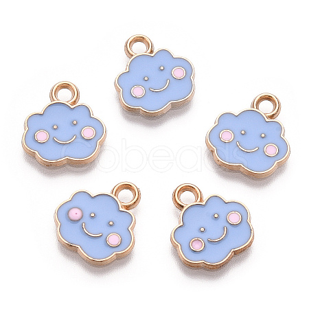 Alloy Enamel Charms ENAM-S121-072A-1