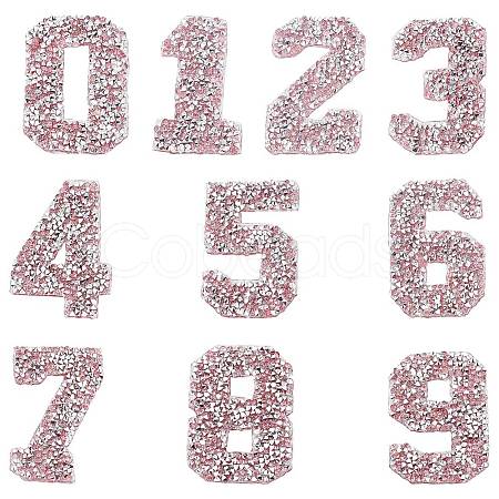 Glitter Hotfix Rhinestone DIY-WH0183-08C-1