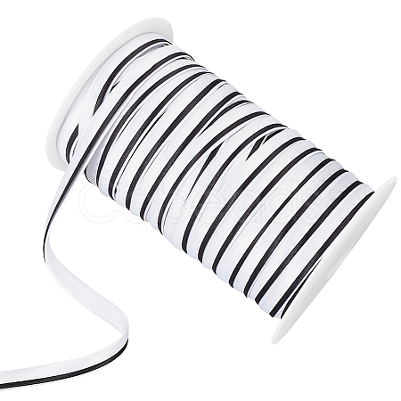 Polyester Satin Piping Ribbon OCOR-WH0091-32A-1