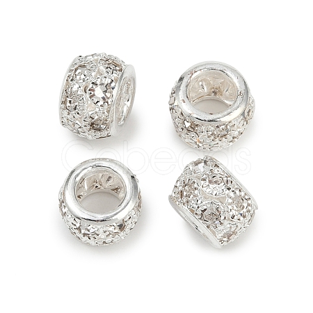 Brass Rhinestone Beads KK-U071-01S-1