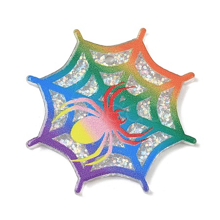 Halloween Acrylic Pendants OACR-I028-01A-1