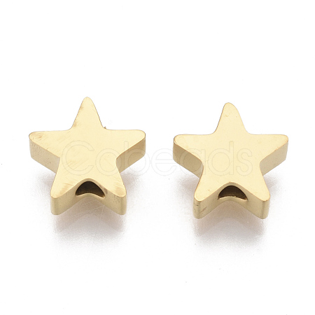 304 Stainless Steel Beads STAS-S079-184A-G-1