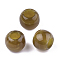 Acrylic Beads, Imitation Gemstone Style, Rondelle, Dark Goldenrod, 11.5x9.5mm, Hole: 5.5mm, about 760pcs/500g