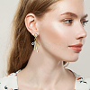 20Pcs Brass Stud Earring Findings KK-BC0008-36-7