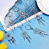 Natural Gemstone Chip Keychain KEYC-NB0001-04-5