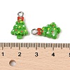 Christmas Theme Opaque Resin Pendants RESI-S08-02M-3