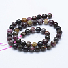 Natural Tourmaline Beads Strands G-J373-12-8mm-3