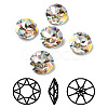 Light AB Style K9 Glass Rhinestone Cabochons RGLA-J033-C-001LA-1