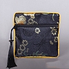 Square Chinese Style Cloth Tassel Bags PW-WG62144-01-1